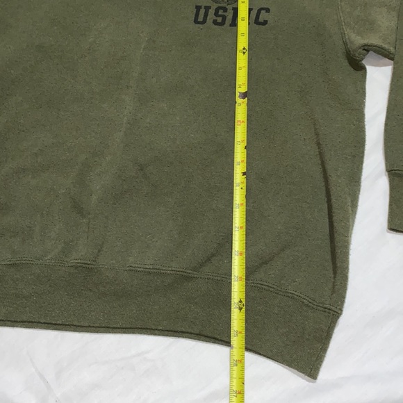 Vintage 90s USMC Marine Corps Crew Neck Sweatshirt XL - Picture 6 of 9